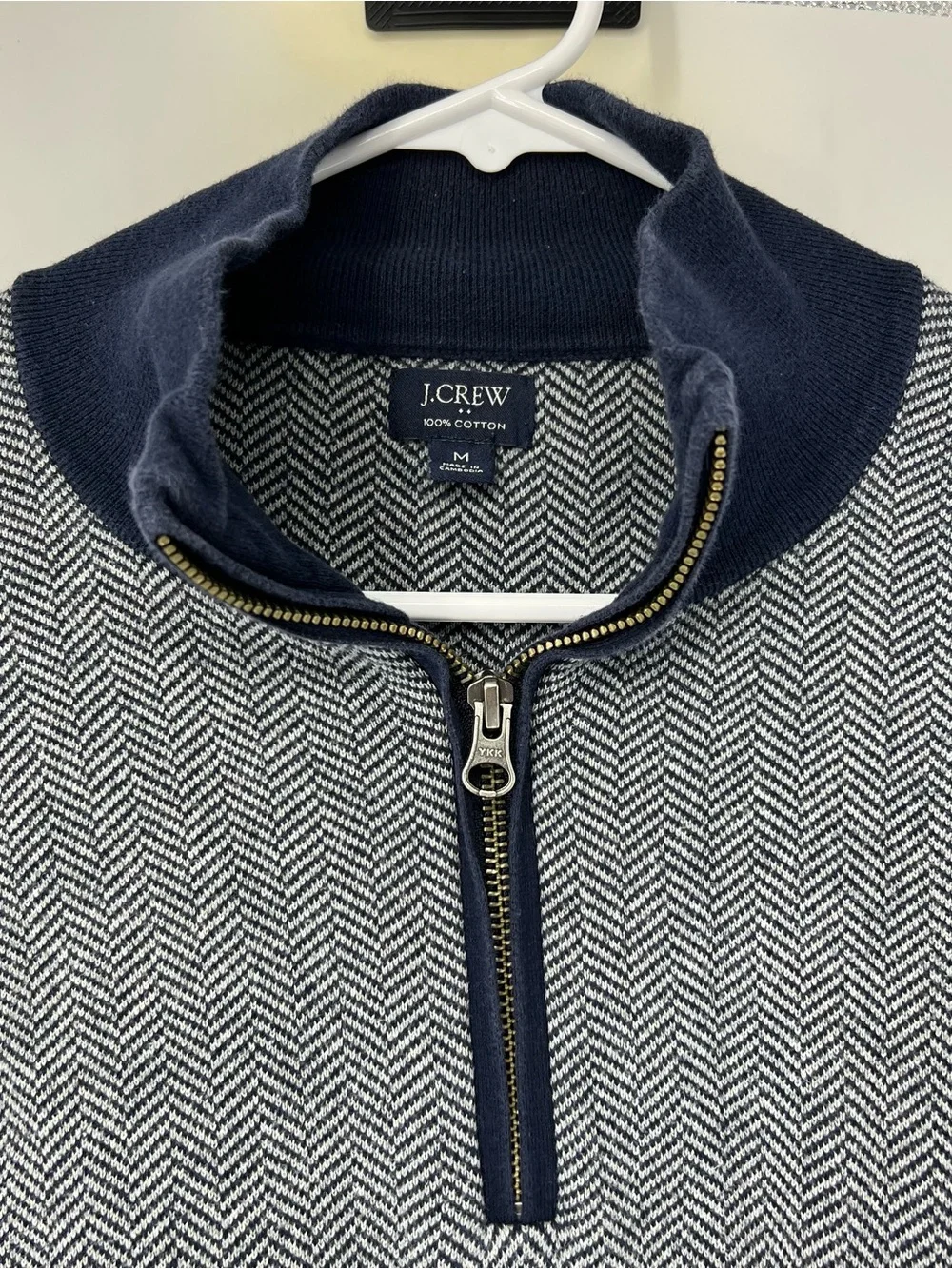 J crew men’s medium sweater